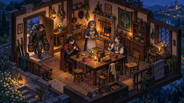 The evening they were brothers